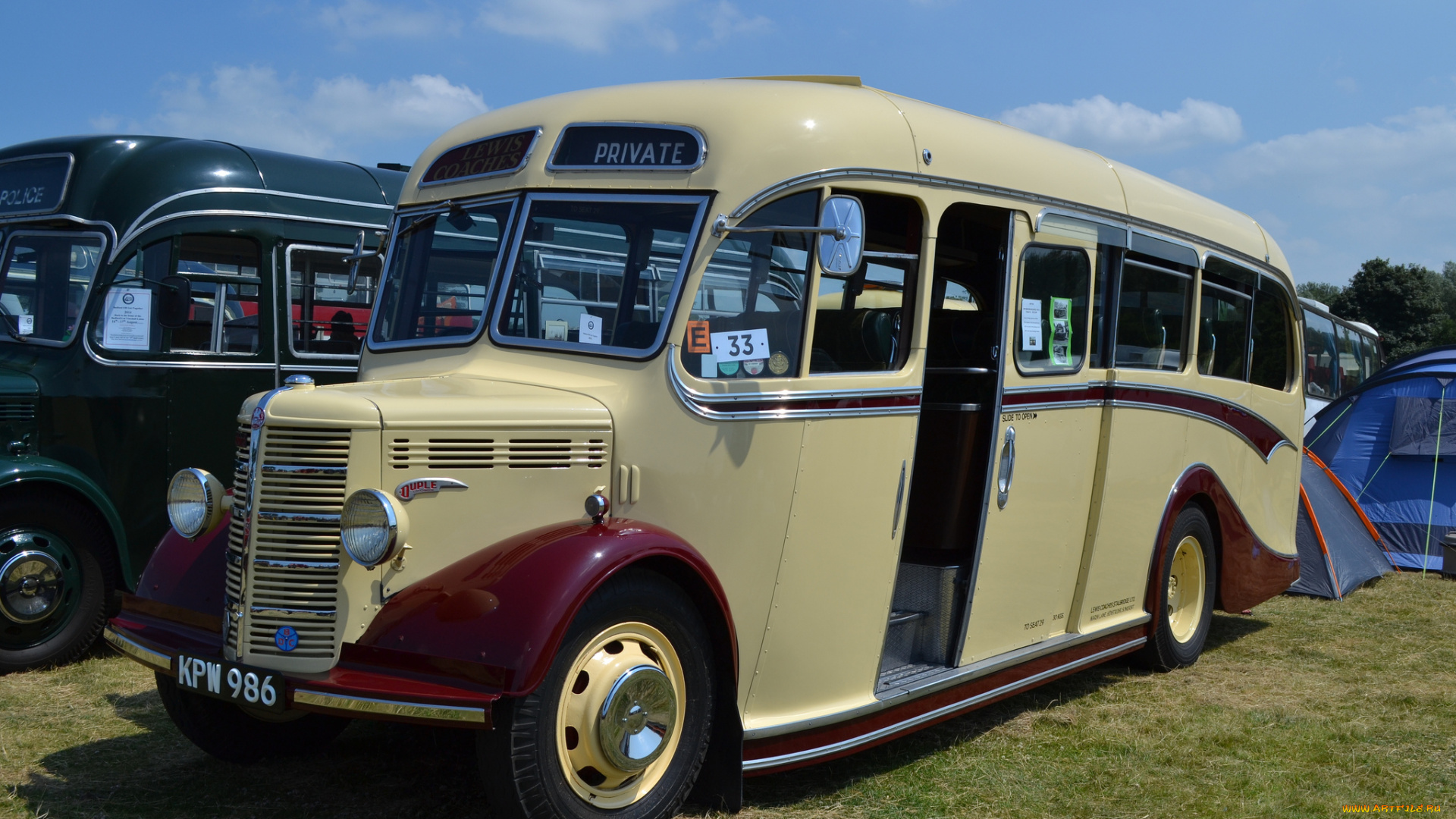 1949, bedford, ob, duple, vista, автомобили, автобусы, история, ретро, автошоу, выставка