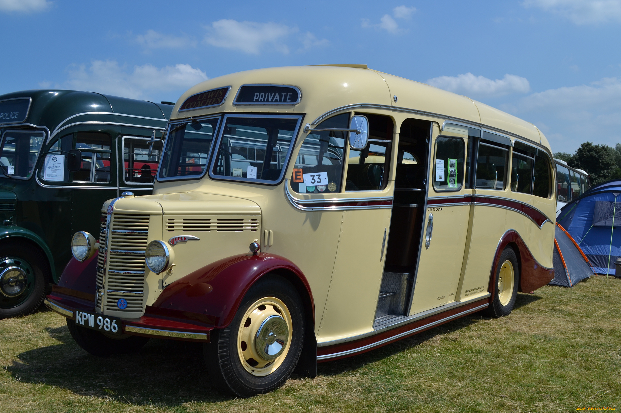 1949, bedford, ob, duple, vista, автомобили, автобусы, история, ретро, автошоу, выставка