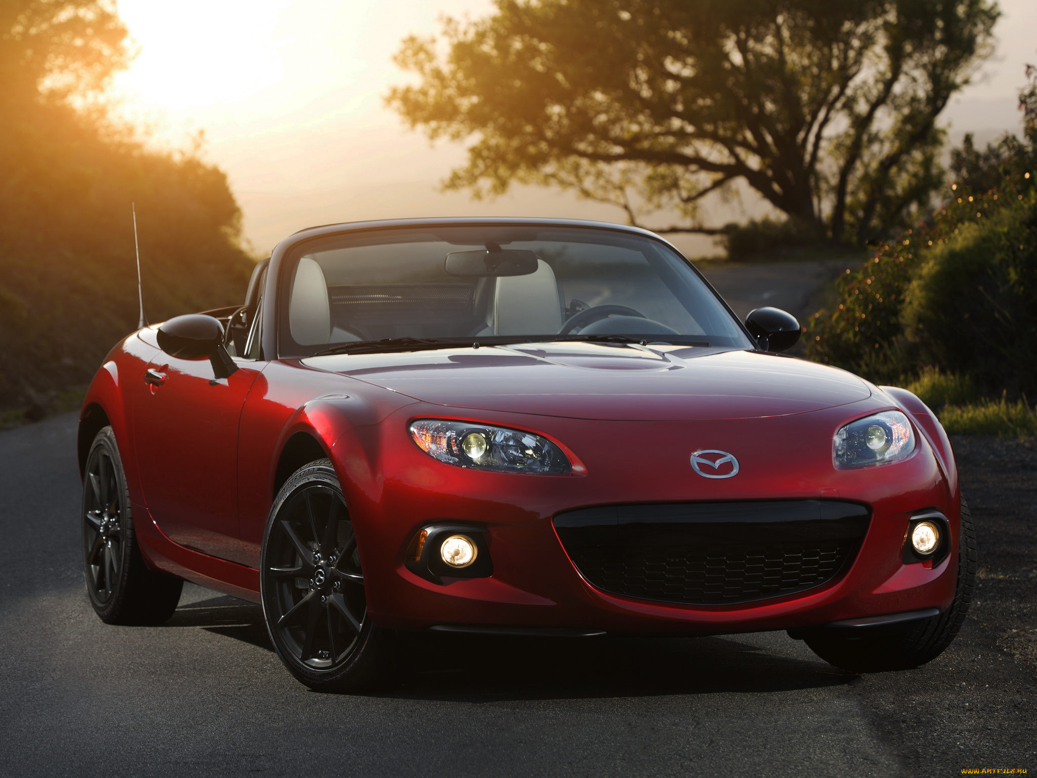 автомобили, mazda, 2015, mx-5, miata, 25th, anniversary, nc3, красный