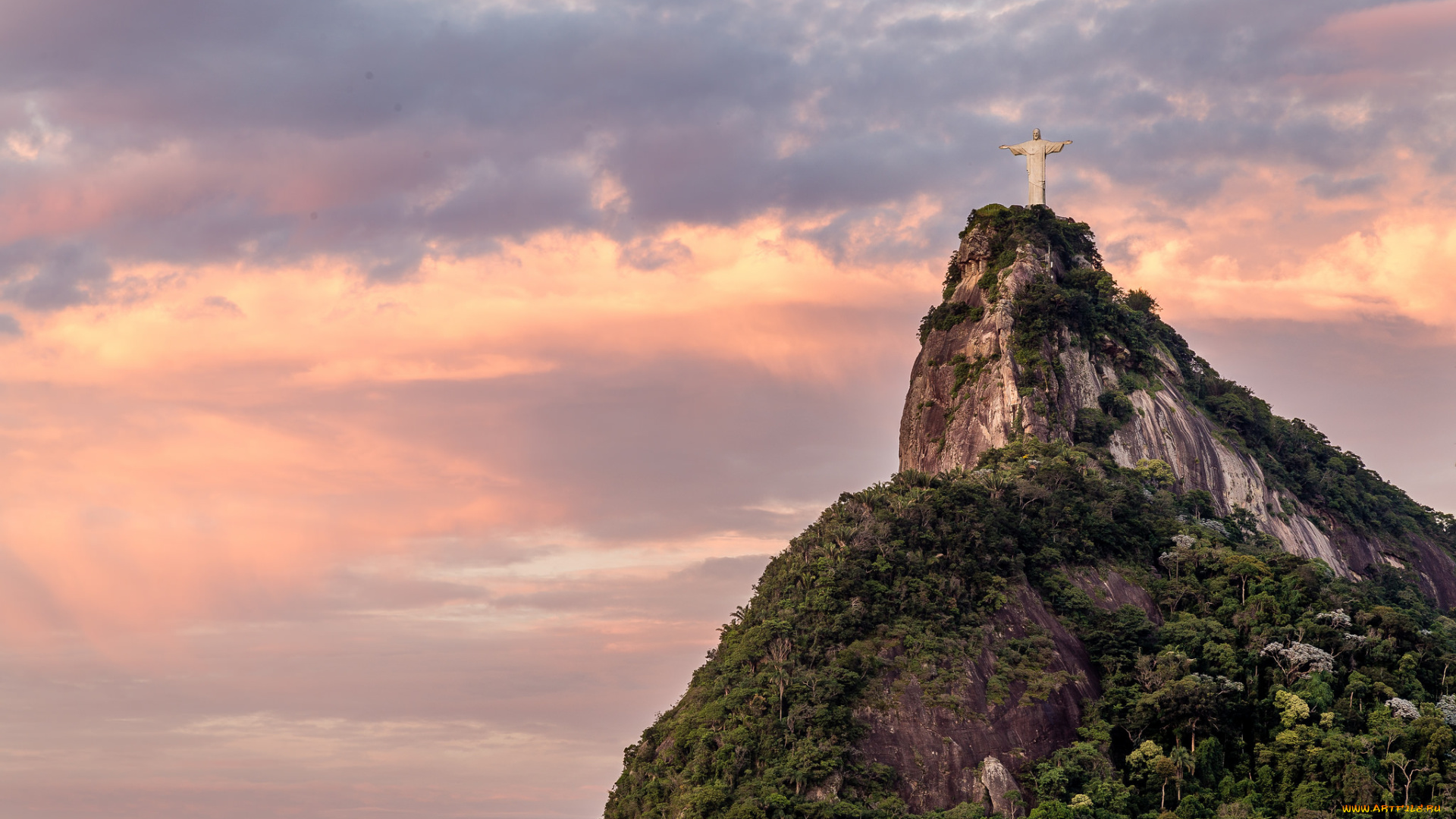 cristo, redentor, города, -, памятники, , скульптуры, , арт-объекты, статуя, скала