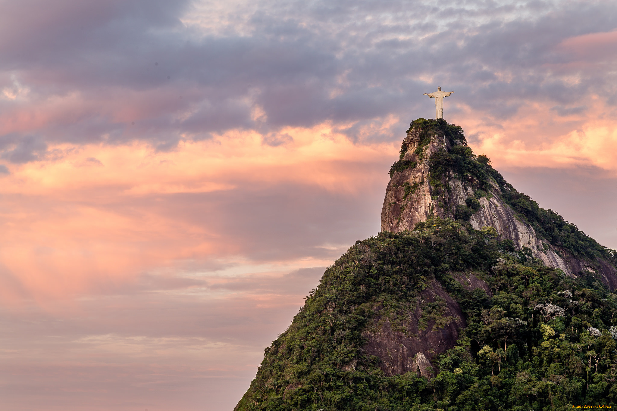 cristo, redentor, города, -, памятники, , скульптуры, , арт-объекты, статуя, скала