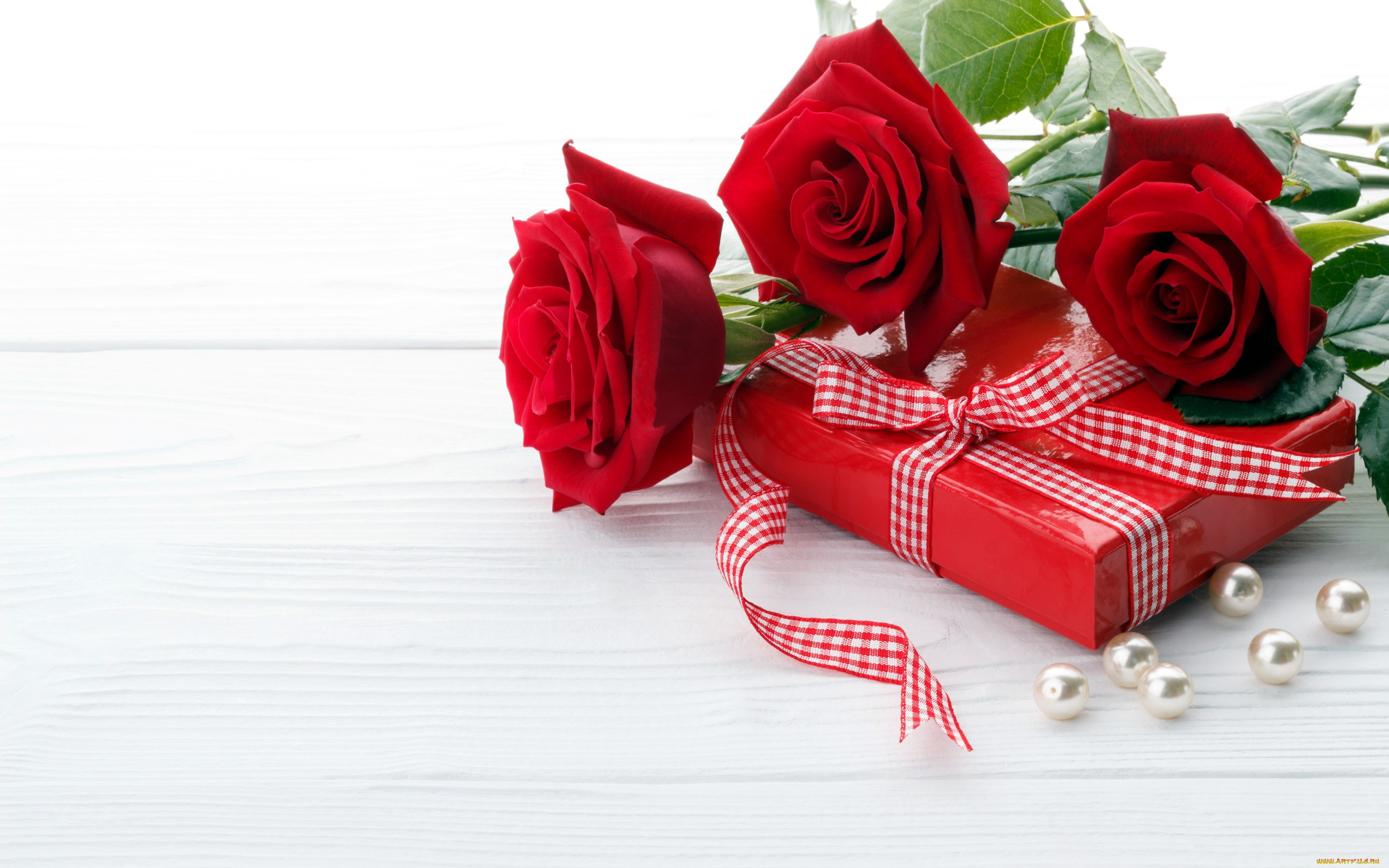 праздничные, подарки, и, коробочки, подарок, розы
