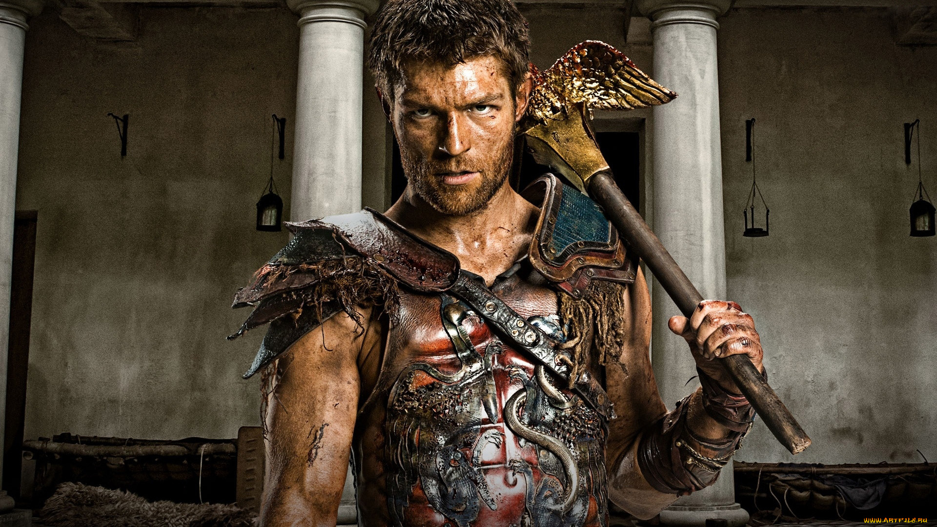 кино, фильмы, spartacus, , blood, and, sand, liam, mcintyre