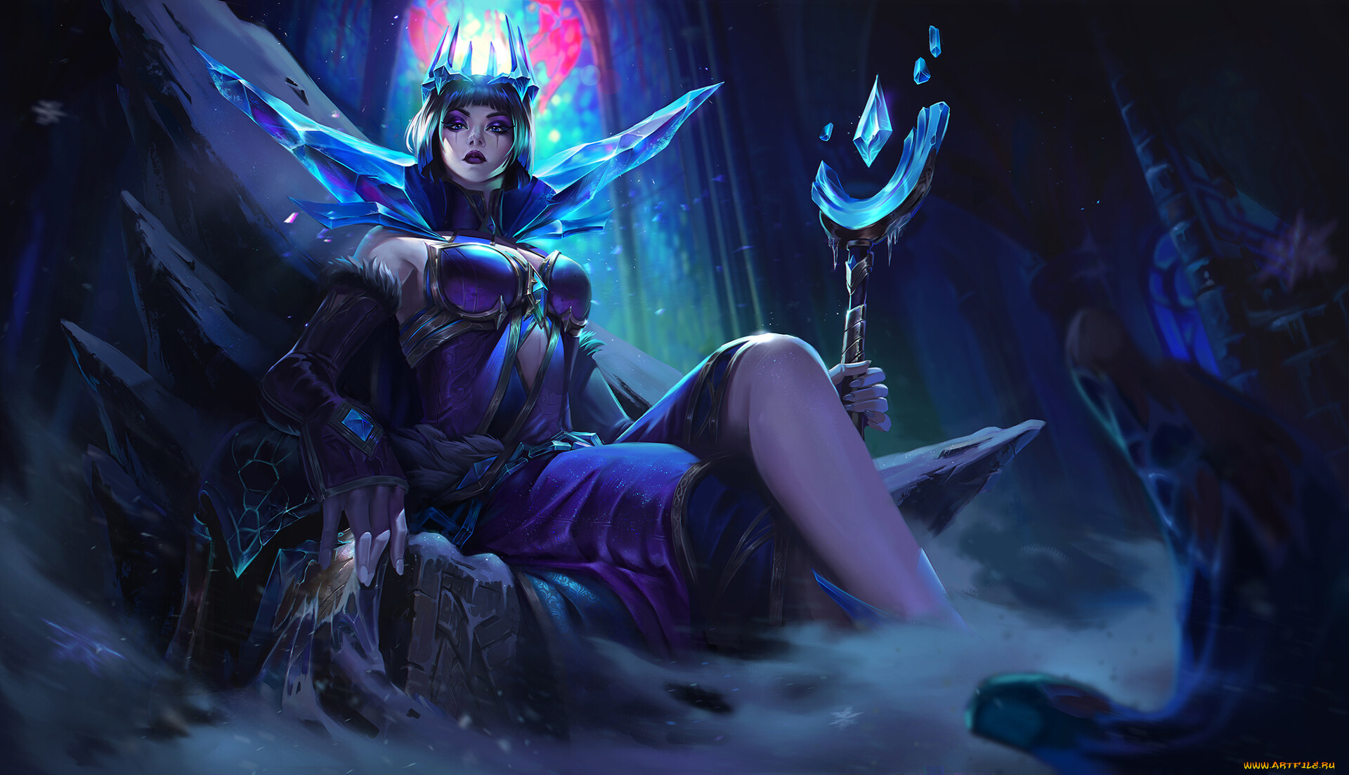 видео, игры, league, of, legends, league, of, legends, leblanc