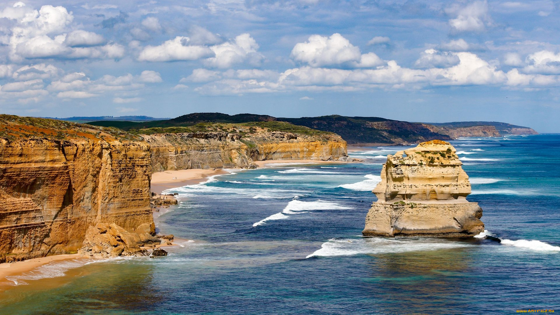 the, twelve, apostles, port, campbell, national, park, victoria, australia, природа, побережье, the, twelve, apostles, port, campbell, national, park