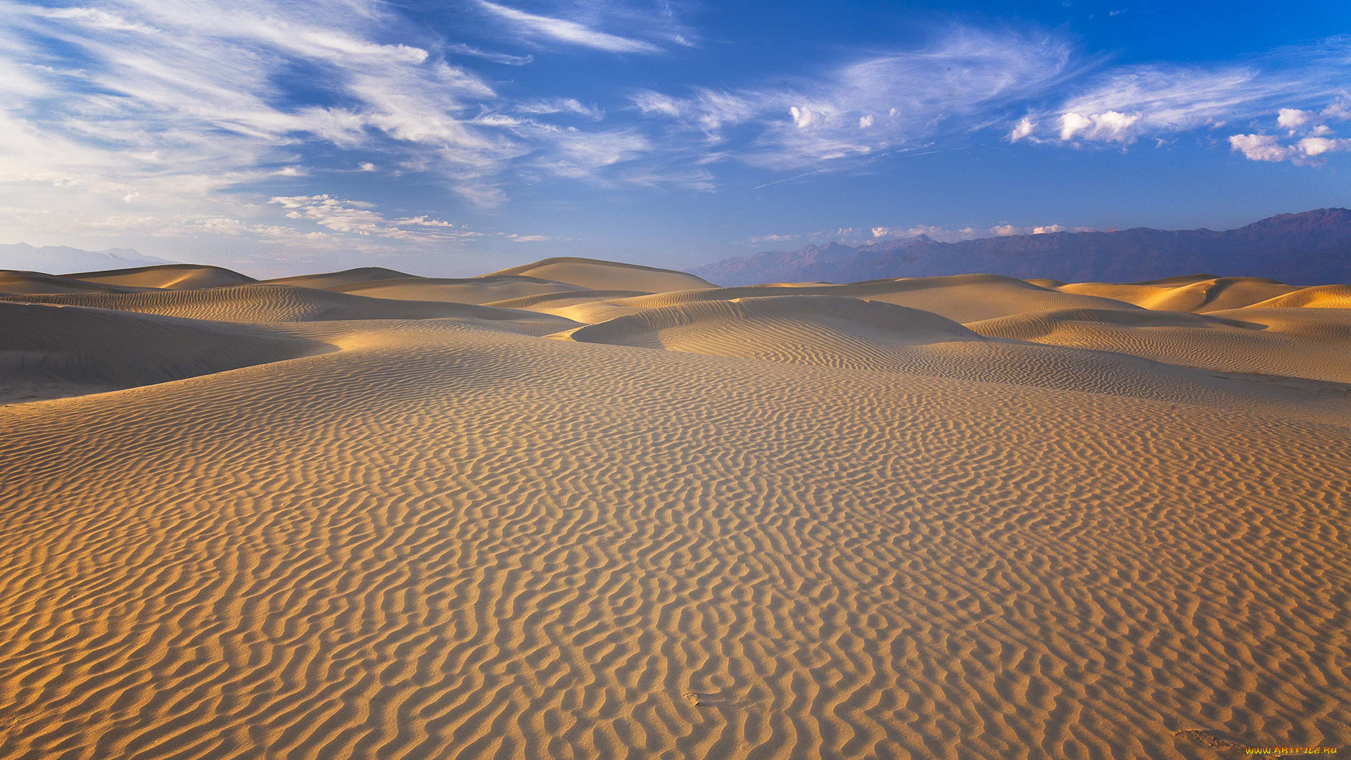 природа, пустыни, sand, death, valley, desert, mountain, dunes