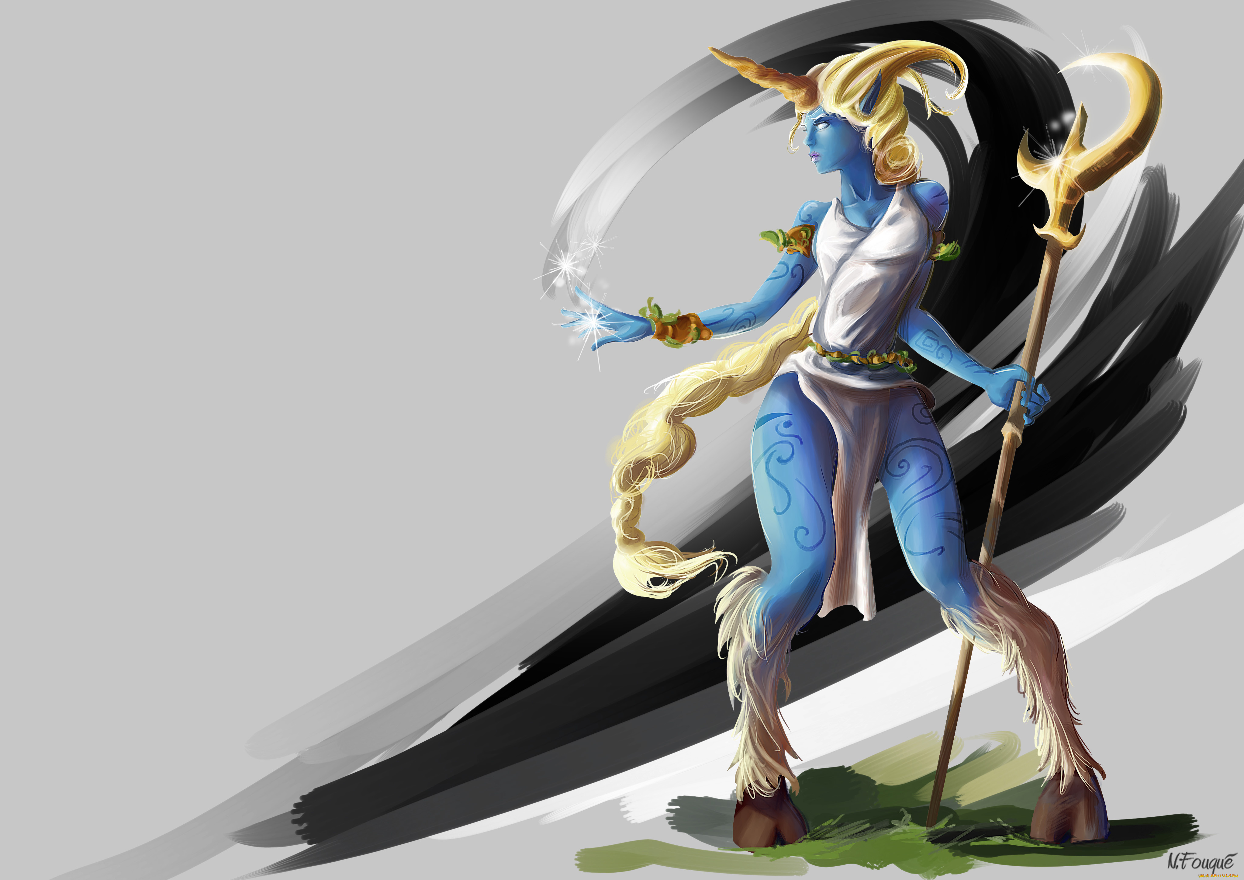 видео, игры, league, of, legends, персонаж, soraka