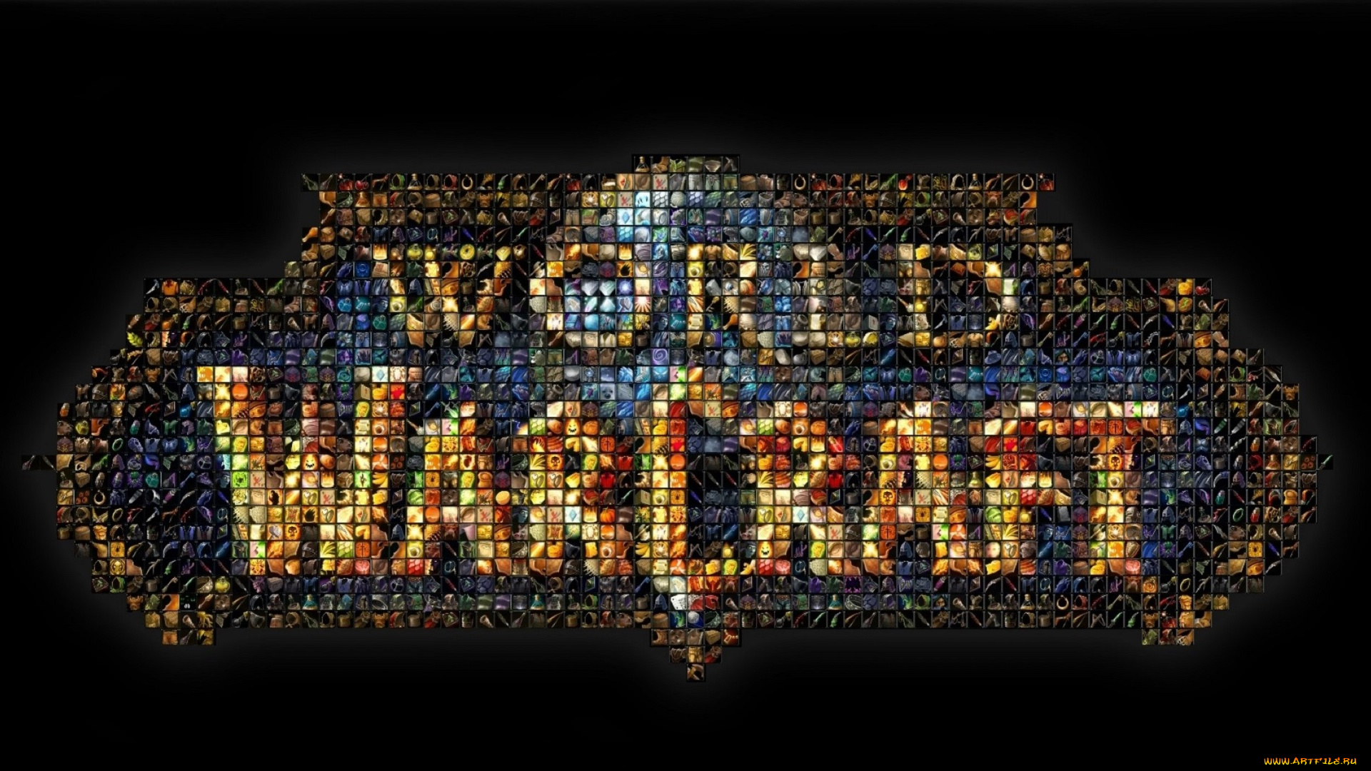 видео, игры, world, of, warcraft, лого, название