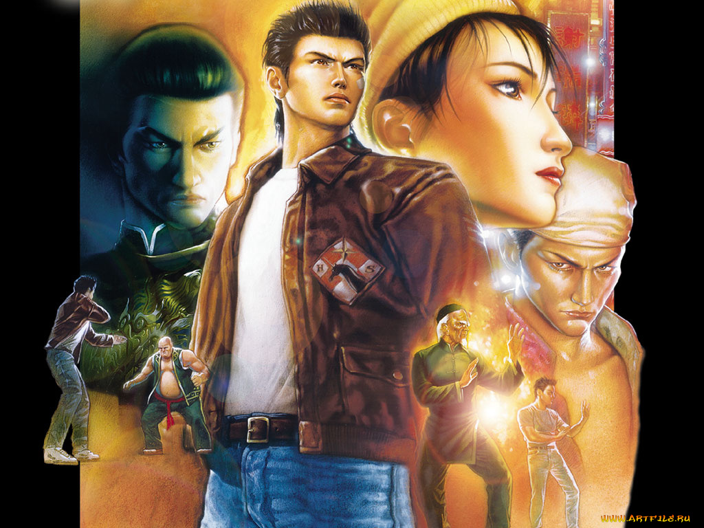 shenmue, видео, игры, ii