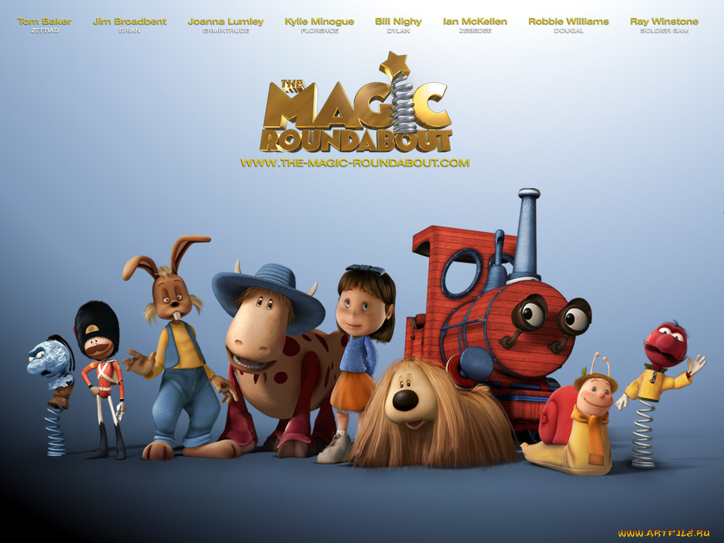 the, magic, roundabout, мультфильмы