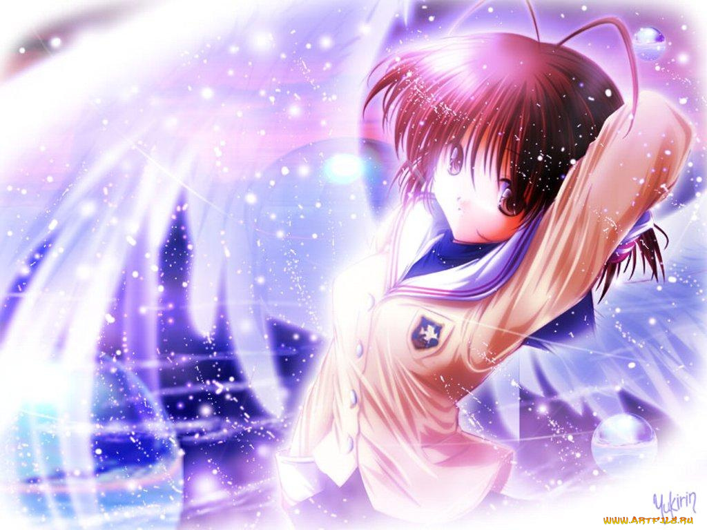 аниме, clannad