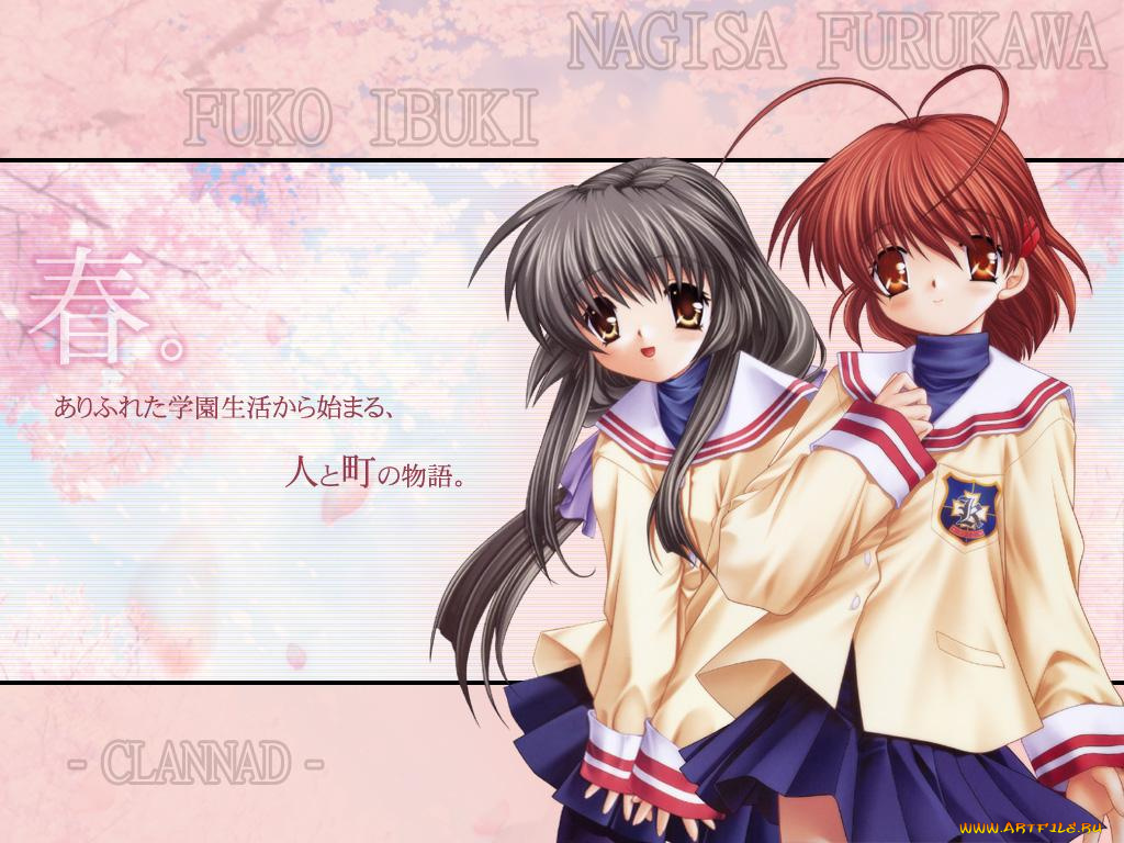 аниме, clannad