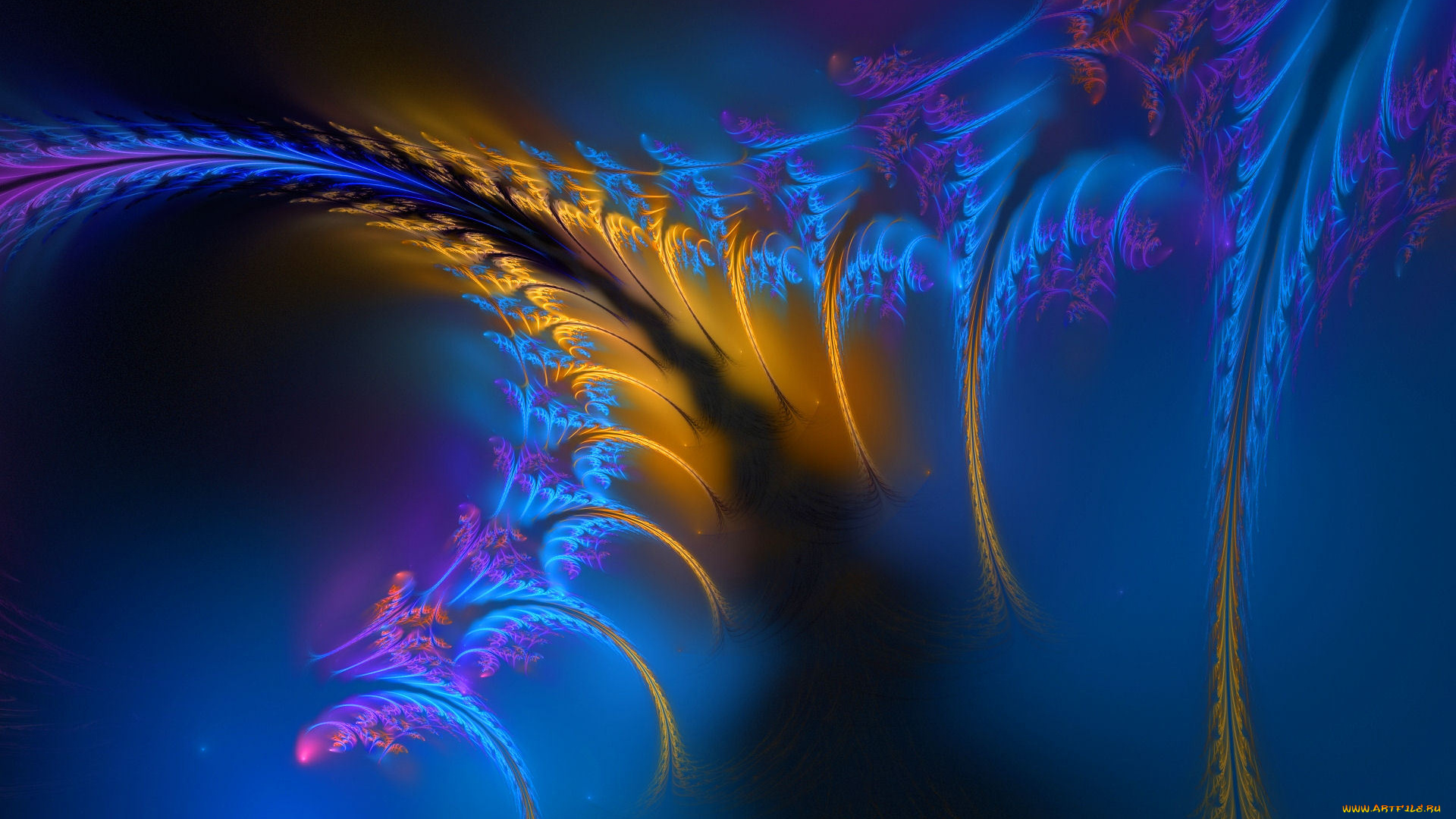 3д, графика, fractal, фракталы, фон, узор, цвета