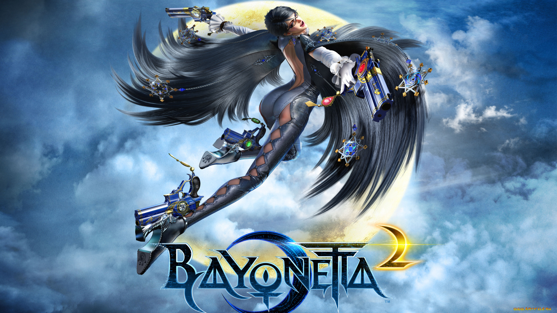 bayonetta, видео, игры, пистолет