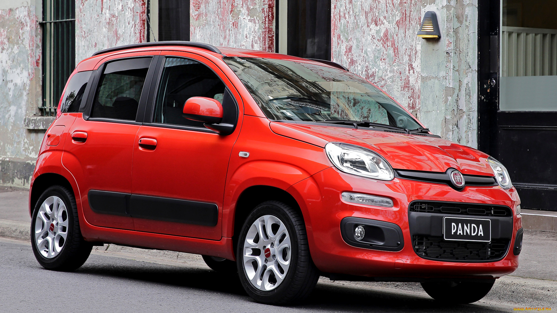 автомобили, fiat, 2013г, 319, au-spec, panda, красный