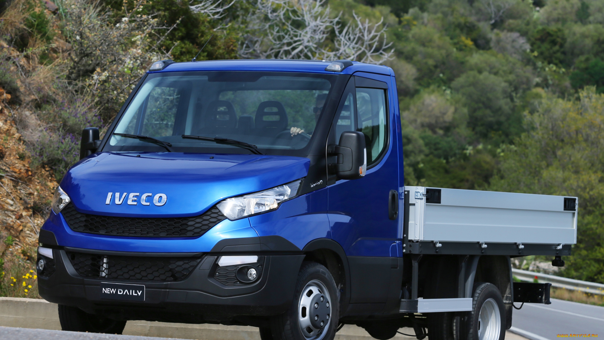 автомобили, iveco, daily, 35, chassis, синий, 2014г, cab