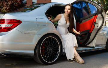 Картинка автомобили авто+с+девушками автомобиль азиаткеа девушка