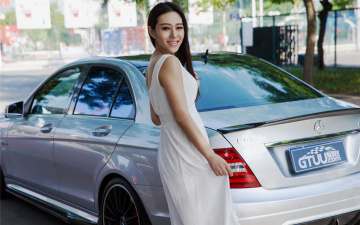 Картинка автомобили авто+с+девушками девушка автомобиль азиаткеа