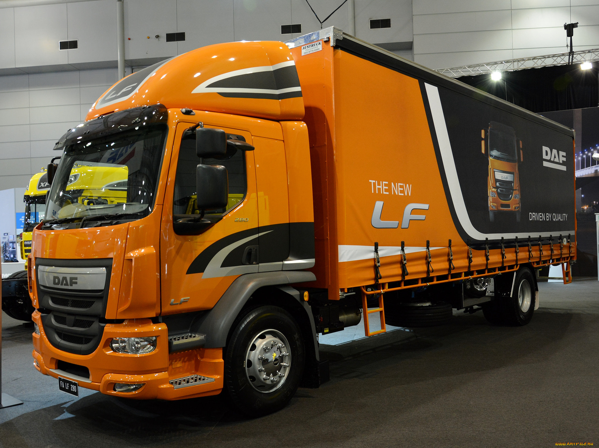 daf, stand, автомобили, daf, , выставка, улица, грузовик, тяжелый, тягач, седельный