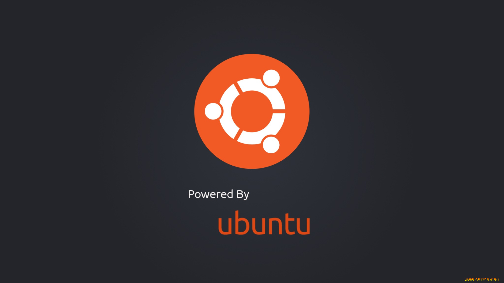 компьютеры, ubuntu, linux, фон, логотип