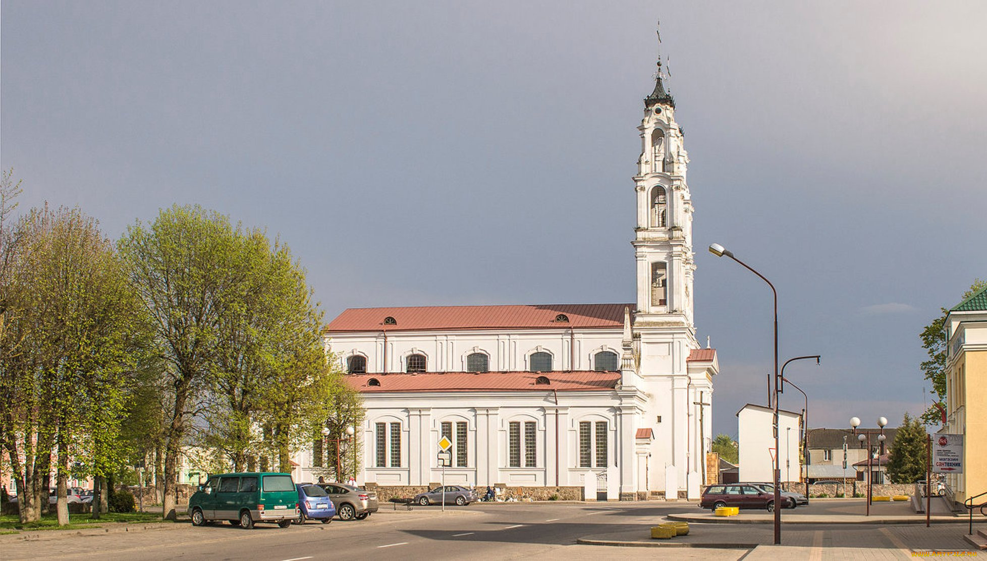 костёл, святого, михаила, архангела, города, -, католические, соборы, , костелы, , аббатства, храм, церковь, здание, город