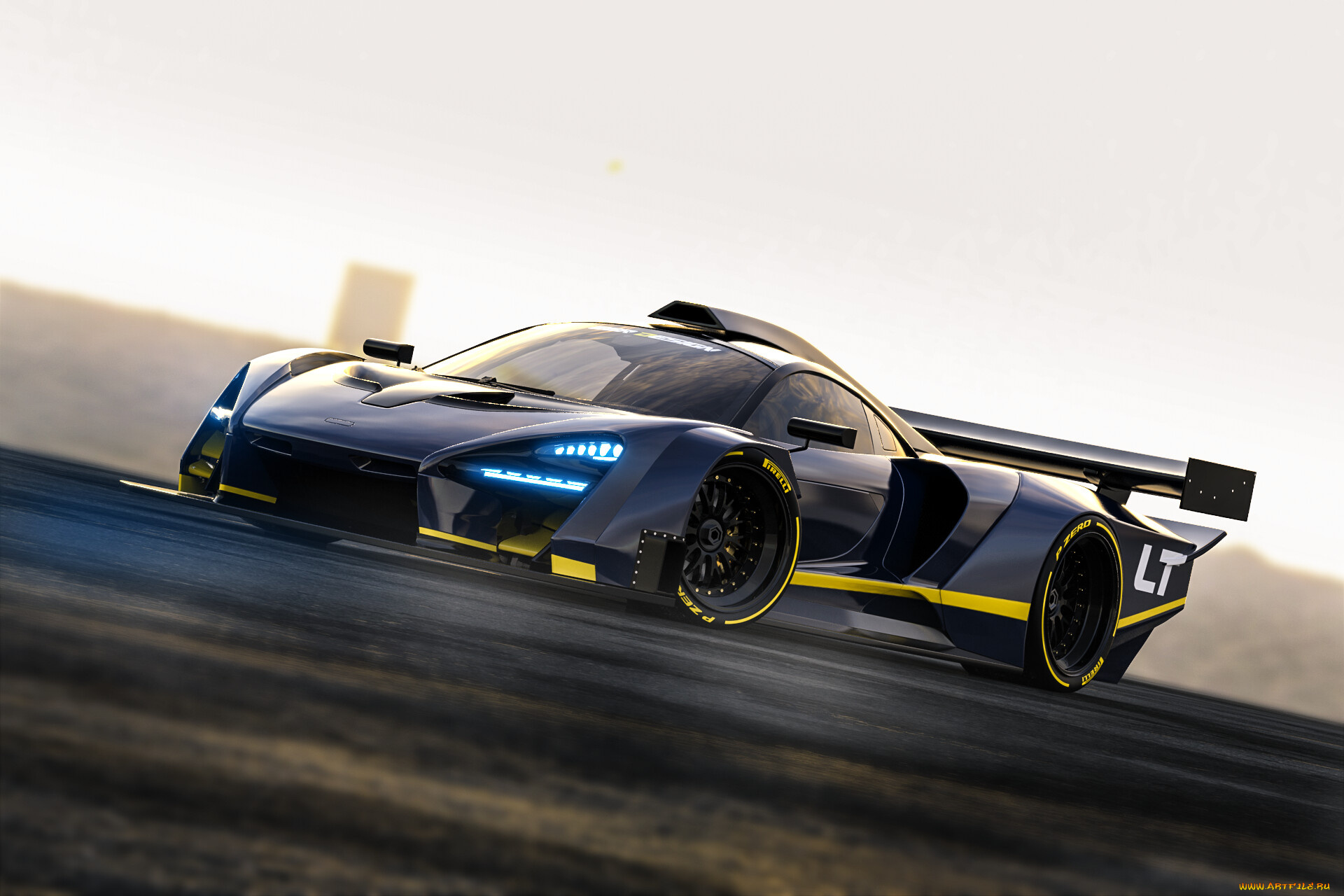 mclaren, senna, longtail, автомобили, 3д, mclaren, senna, longtail