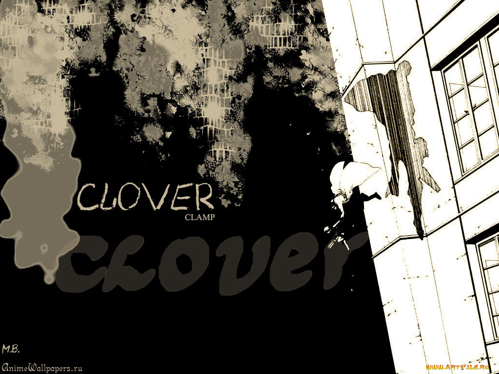 аниме, clover