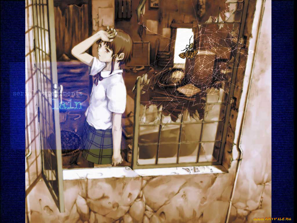 аниме, lain