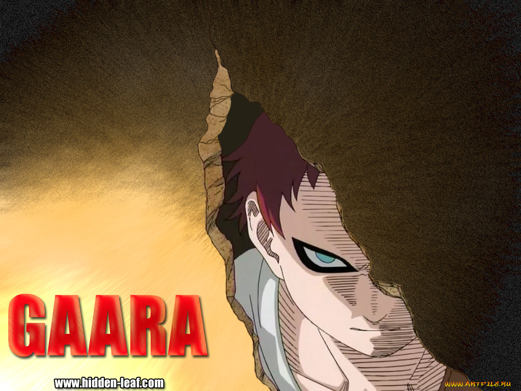 naruto, 14, аниме, gaara