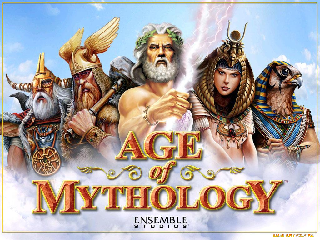 видео, игры, age, of, mythology