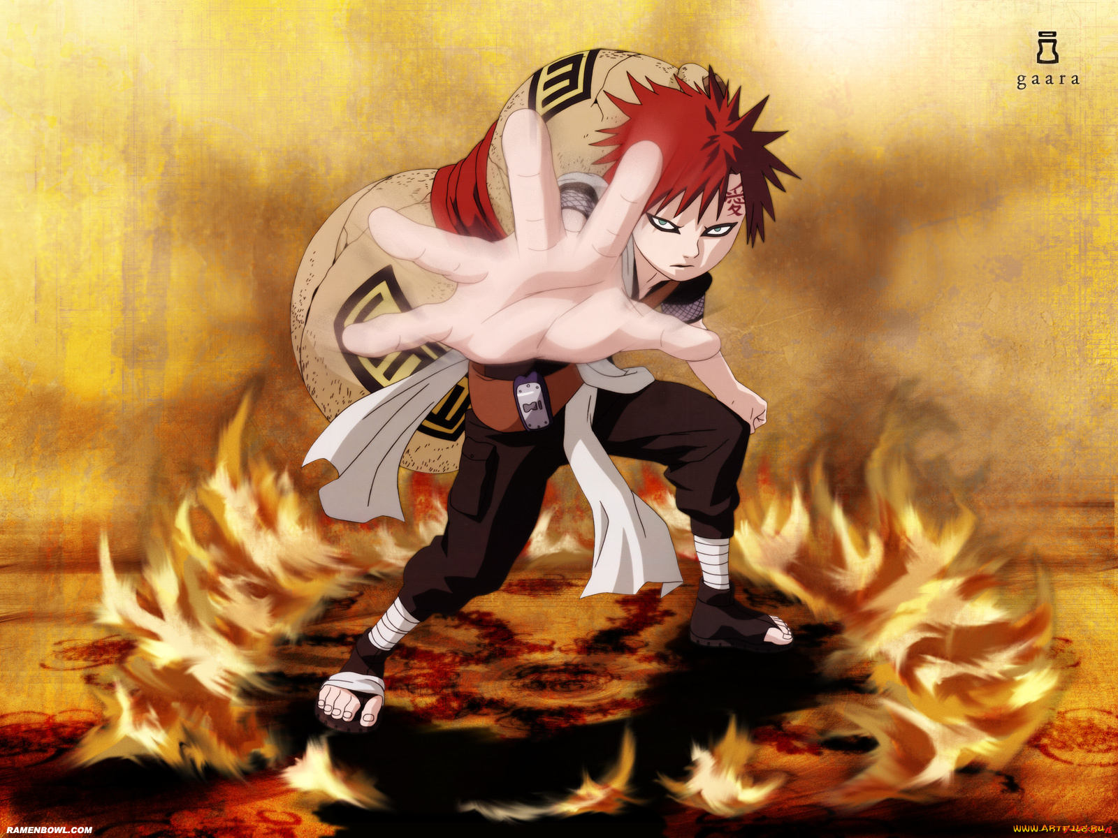 naruto, 18, аниме, gaara