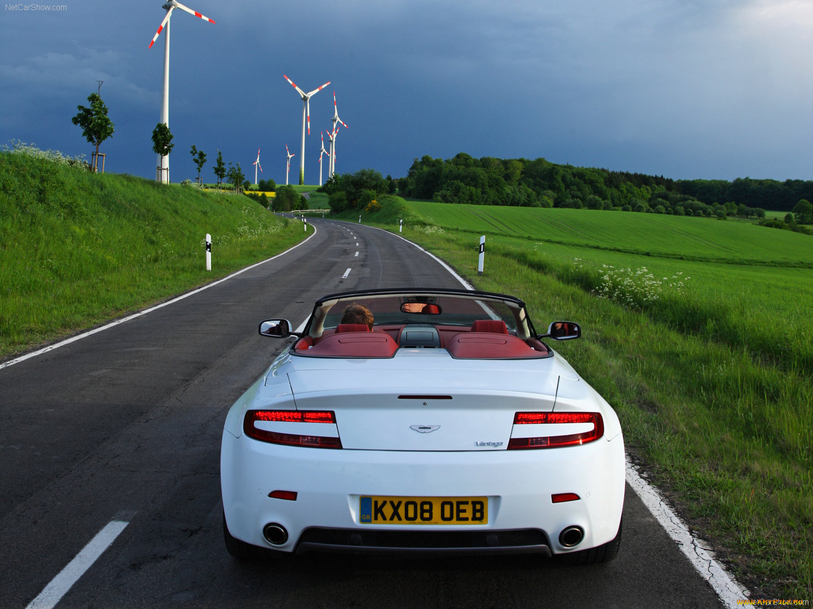 aston, martin, v8, vantage, roadster, 2009, автомобили