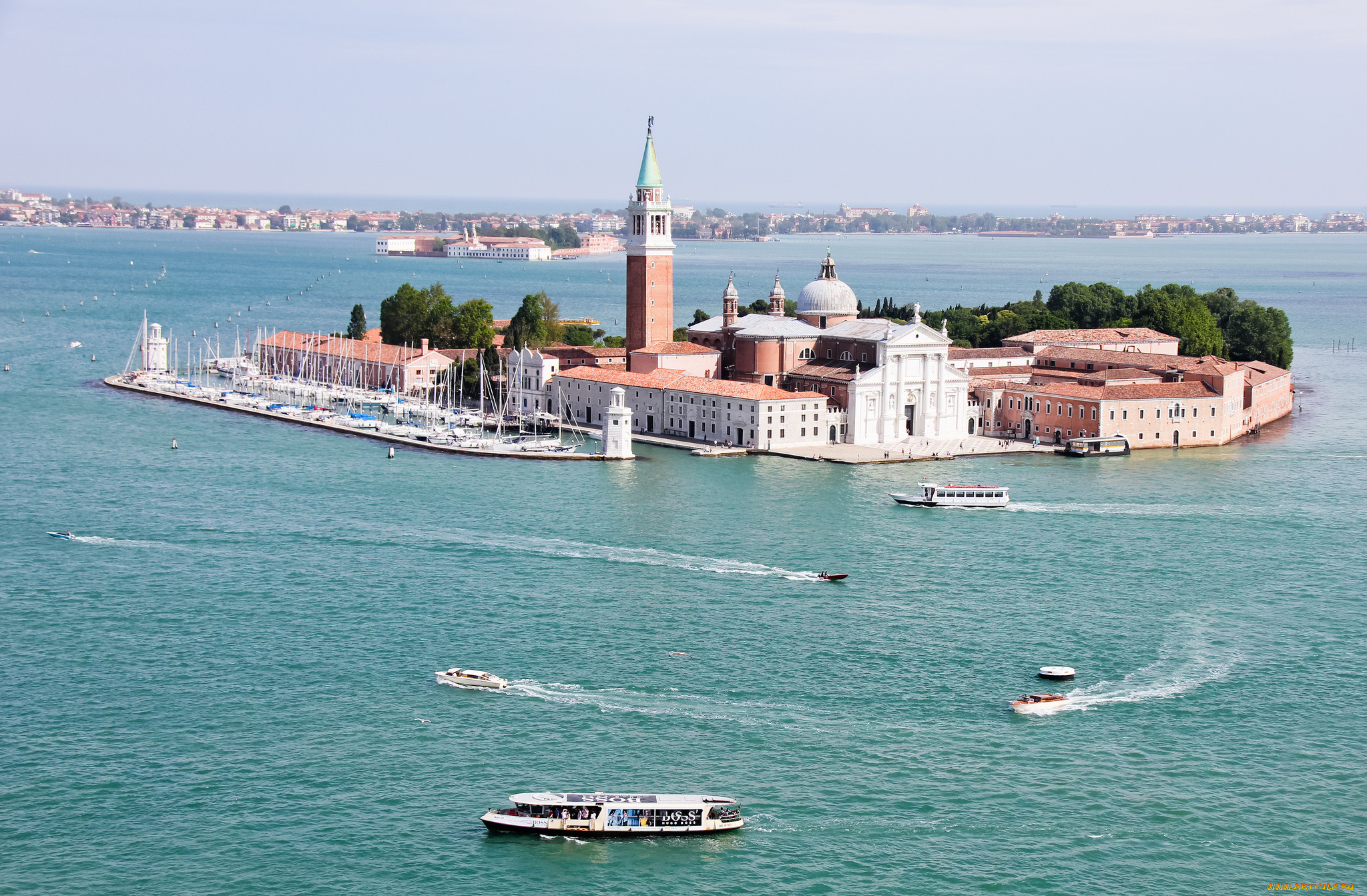 san, giorgio, maggiore, venice, italy, города, венеция, италия, собор, venetian, lagoon, остров, сан-джорджо, маджоре, венецианская, лагуна