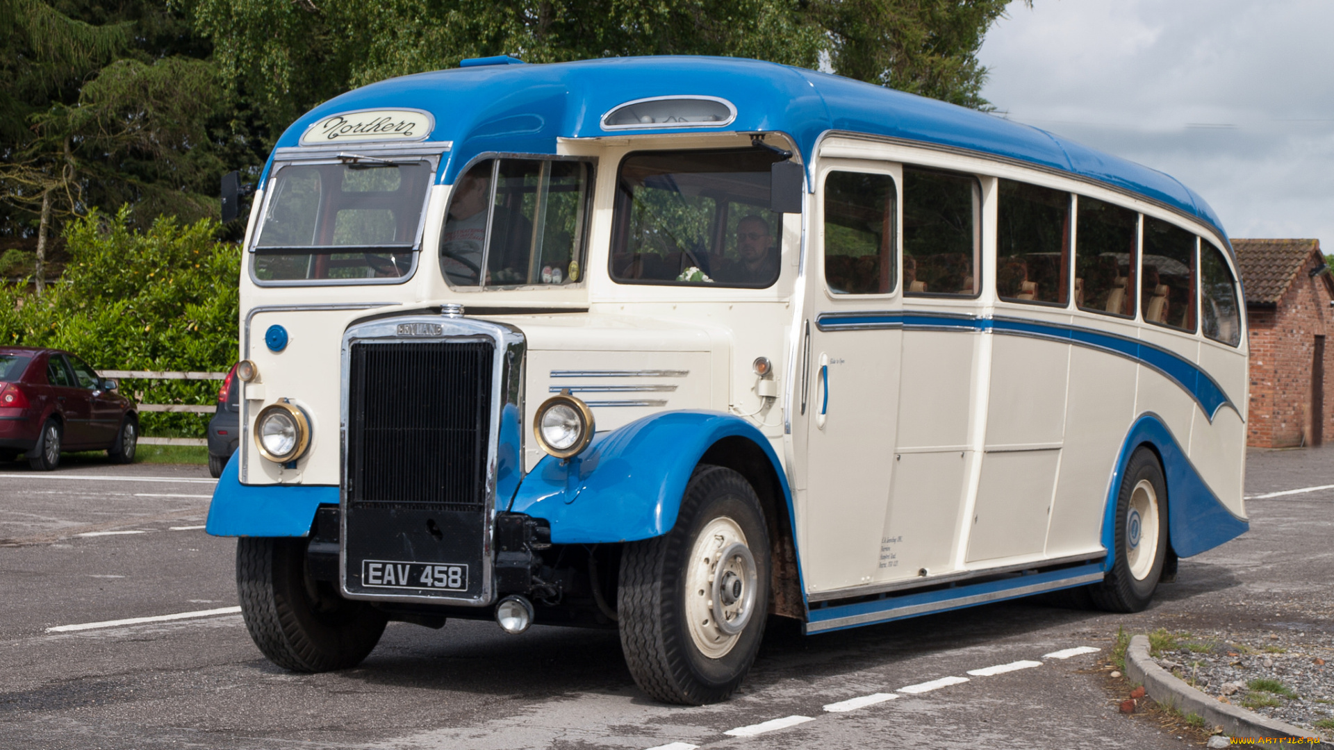 1948, leyland, tiger, pa1, duple, bluebird, northern, scottish, npa197, автомобили, автобусы, общественный, транспорт, автобус