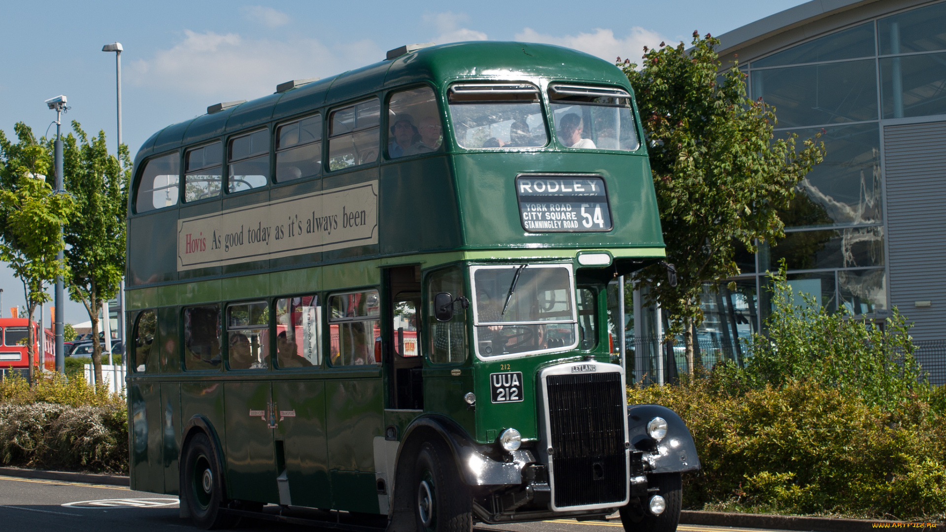 1955, leyland, titan, pd2roe, leeds, city, transport, 212, автомобили, автобусы, общественный, транспорт, автобус