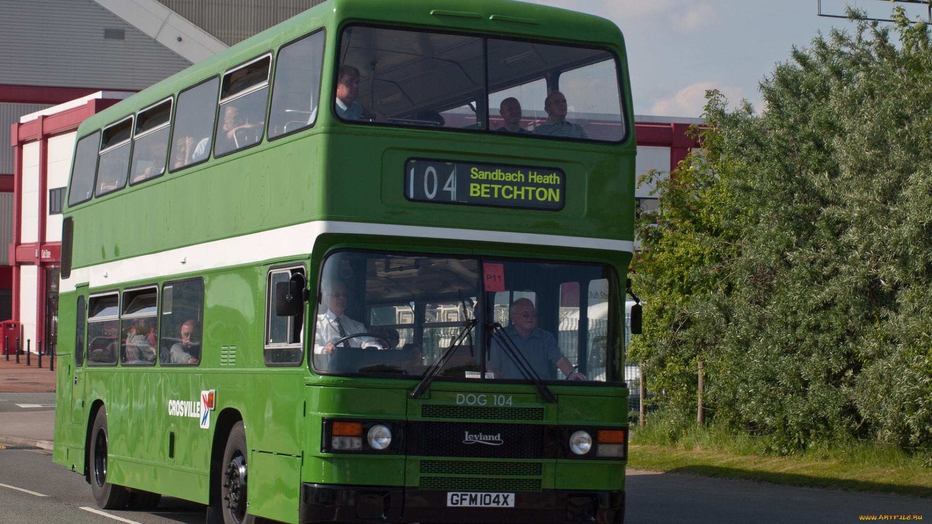 1982, leyland, olympianecw, crosville, dog104, автомобили, автобусы, общественный, транспорт, автобус