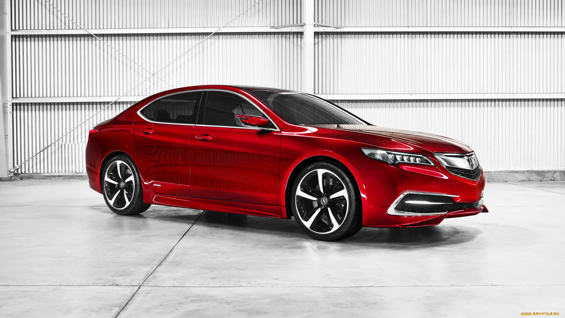 2015, honda, tlx, автомобили, honda, металлик, красный