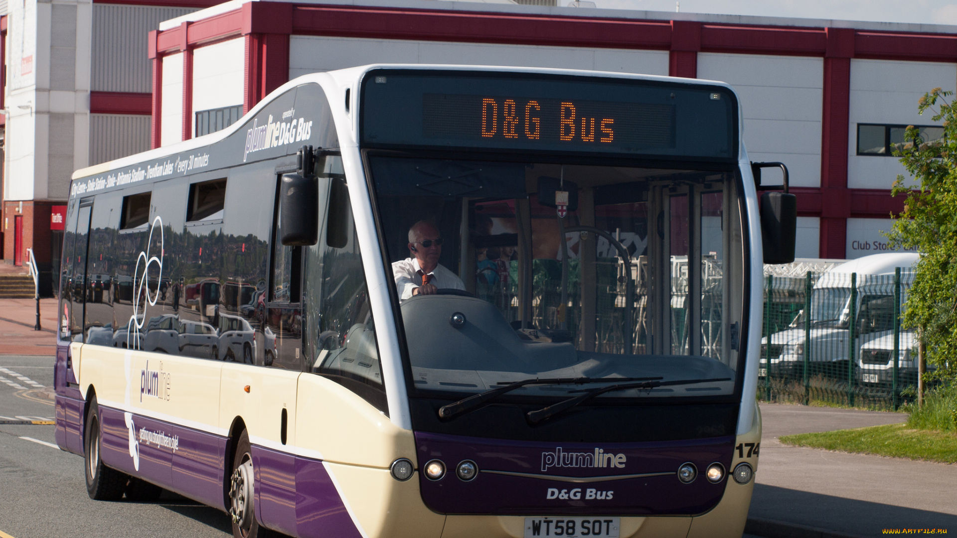 optare, versa, d&g, buses, 174, автомобили, автобусы, общественный, транспорт, автобус