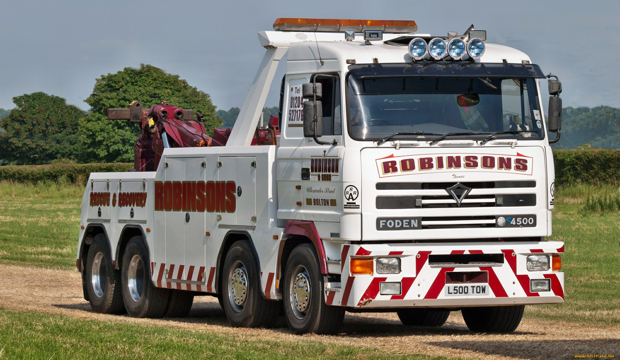 foden, 4500, recovery, автомобили, foden, транспортное, средство, автомобиль