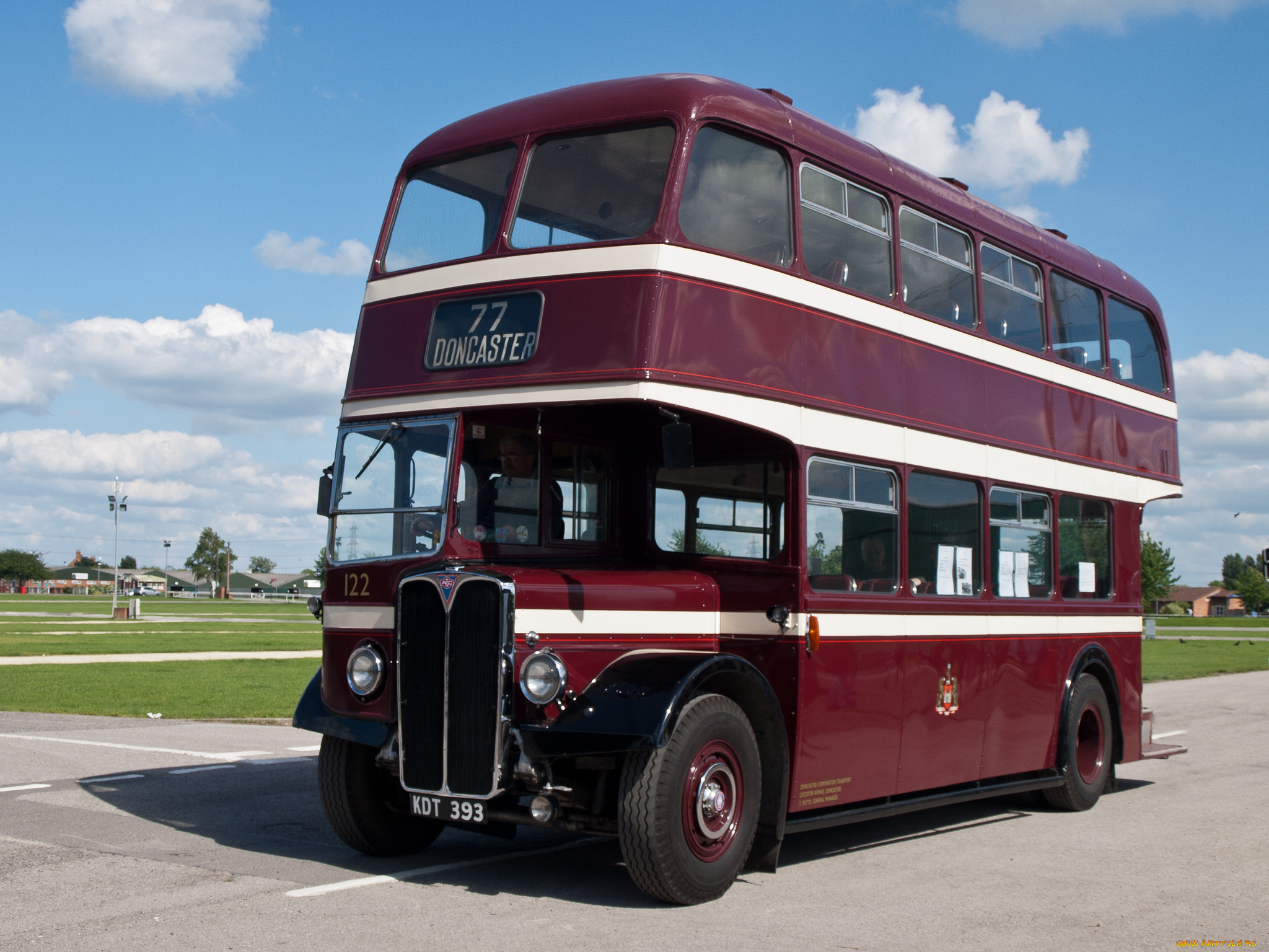 1951, aec, regent, lllroe, doncaster, 122, автомобили, автобусы, общественный, транспорт, автобус