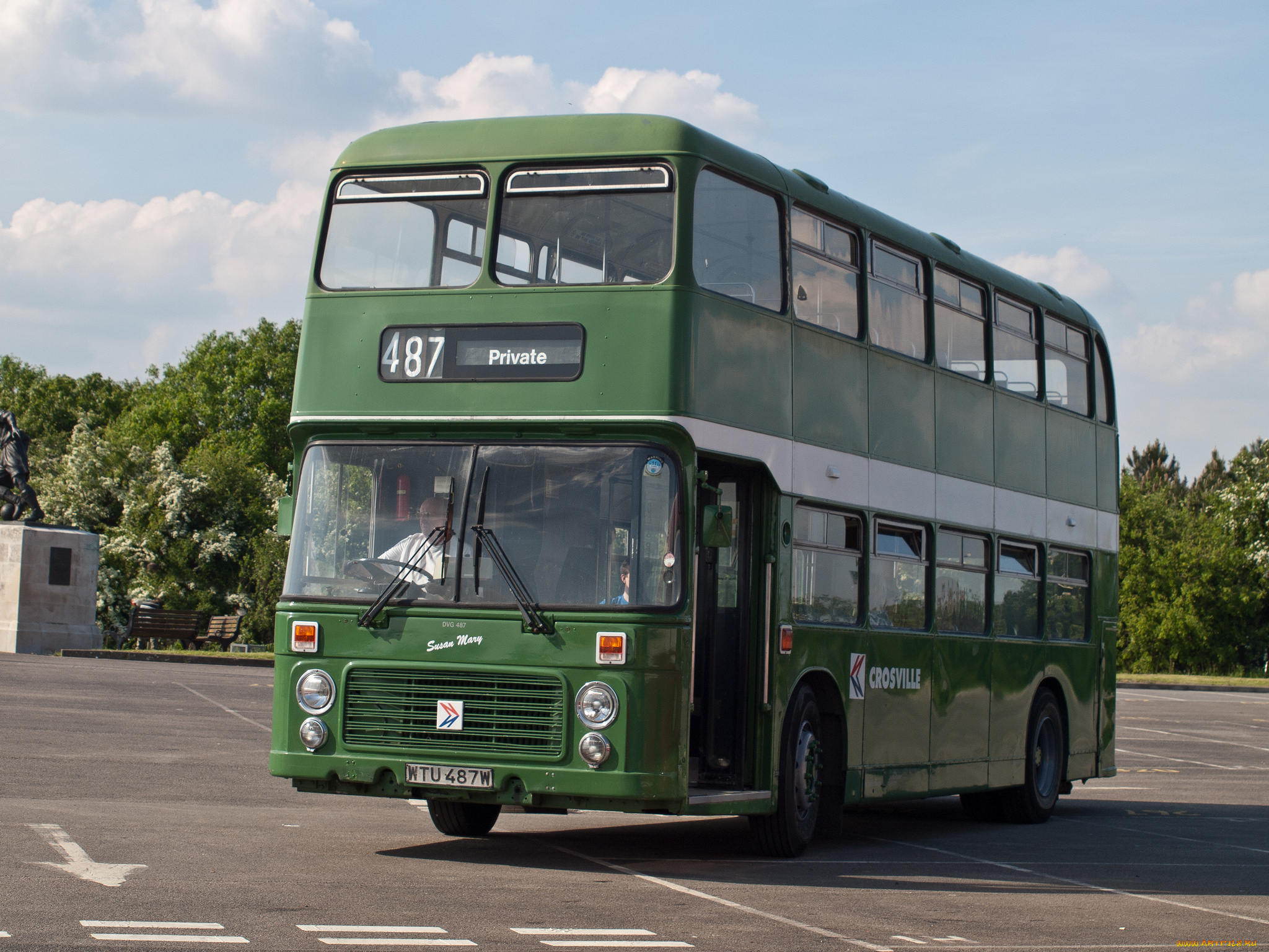 1981, bristol, vrtecw, crosville, dvg487, автомобили, автобусы, общественный, транспорт, автобус