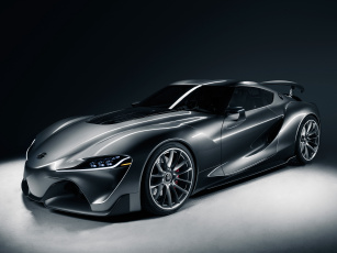 Картинка автомобили toyota 2014г ft-1 graphite concept темный