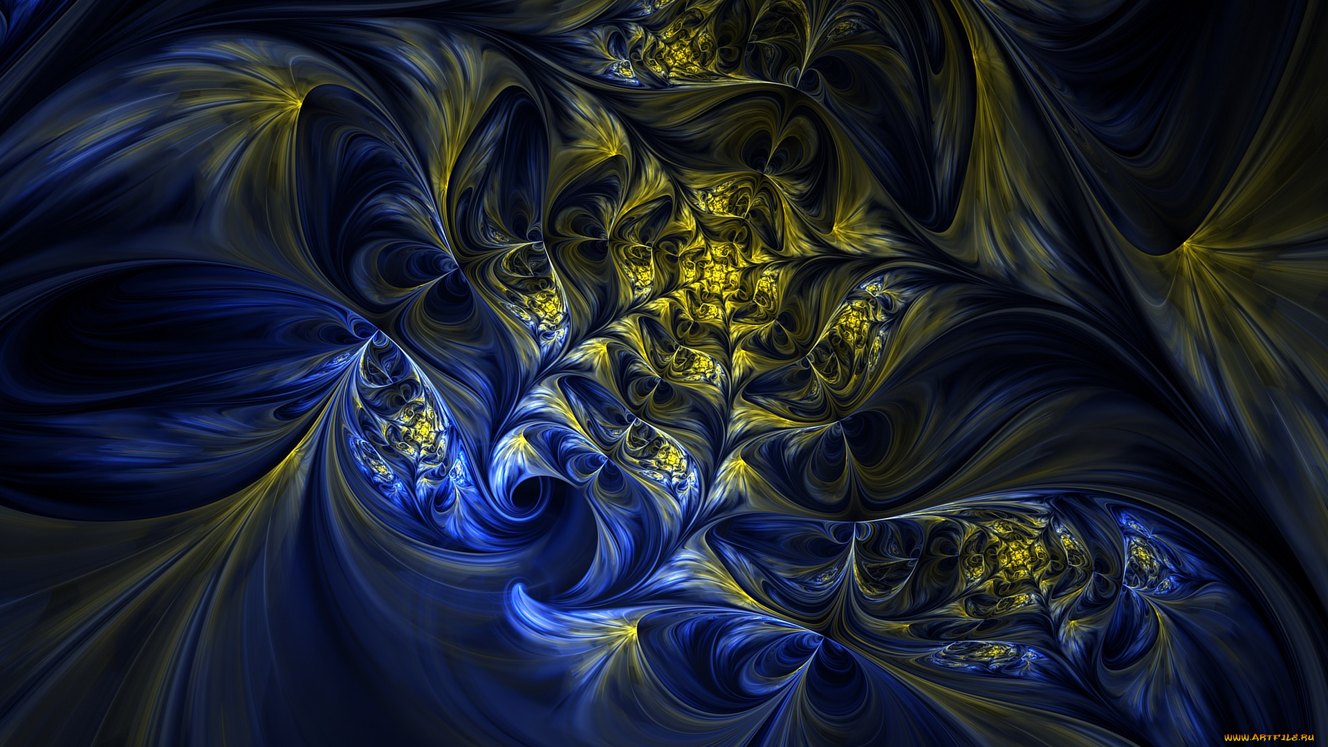 3д, графика, фракталы, , fractal, узор, фон, цвета