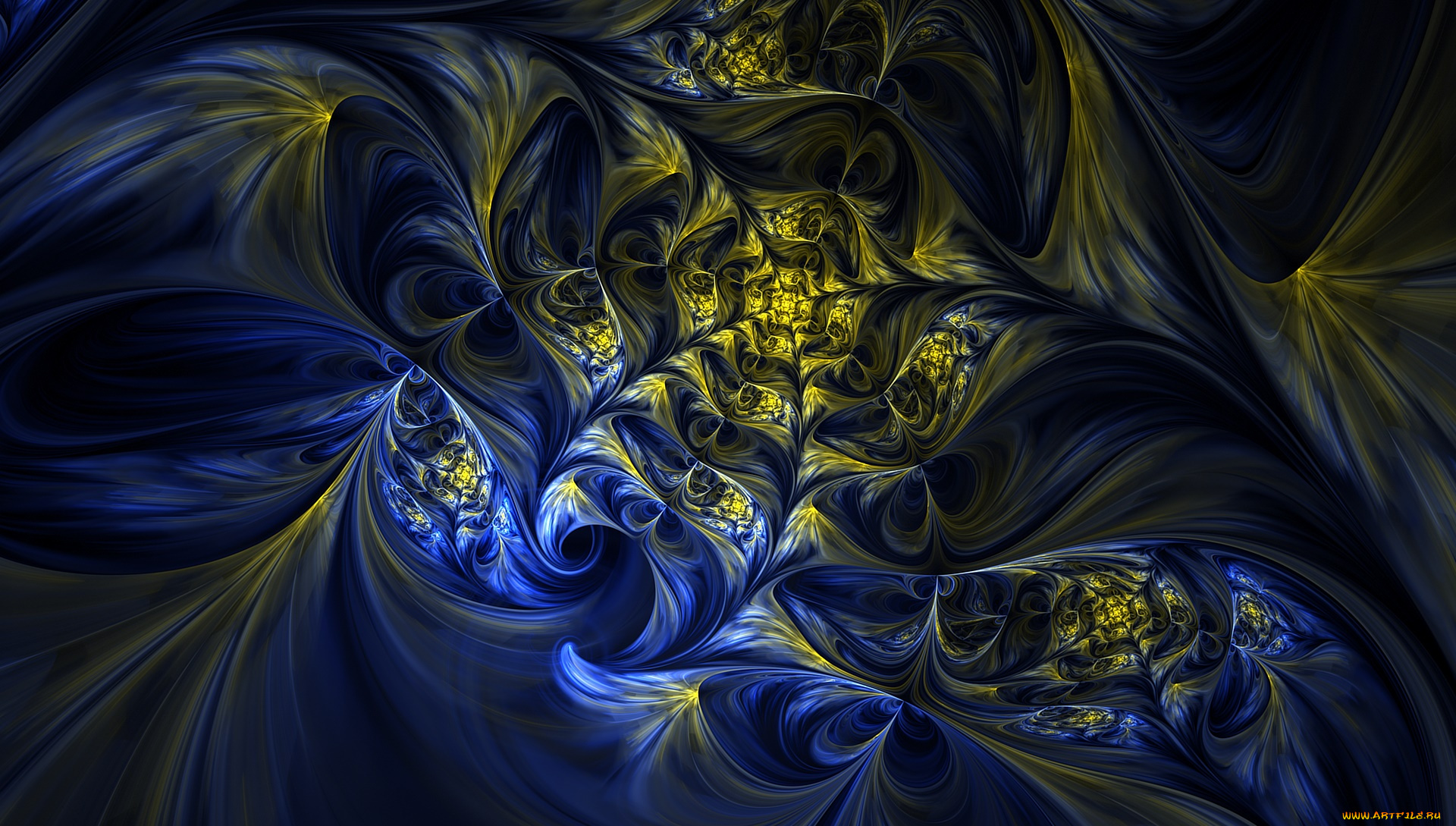 3д, графика, фракталы, , fractal, узор, фон, цвета