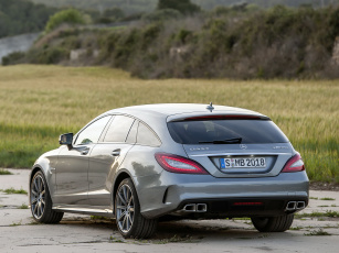 Картинка автомобили mercedes-benz 400 brake amg cls shooting x218 sports package светлый 2014г