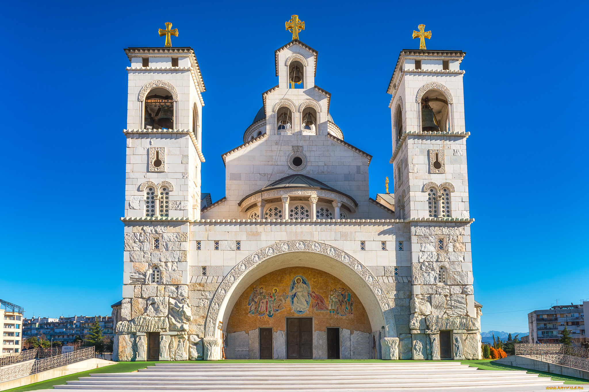 podgorica, cathedral, exterior, города, -, православные, церкви, , монастыри, храм