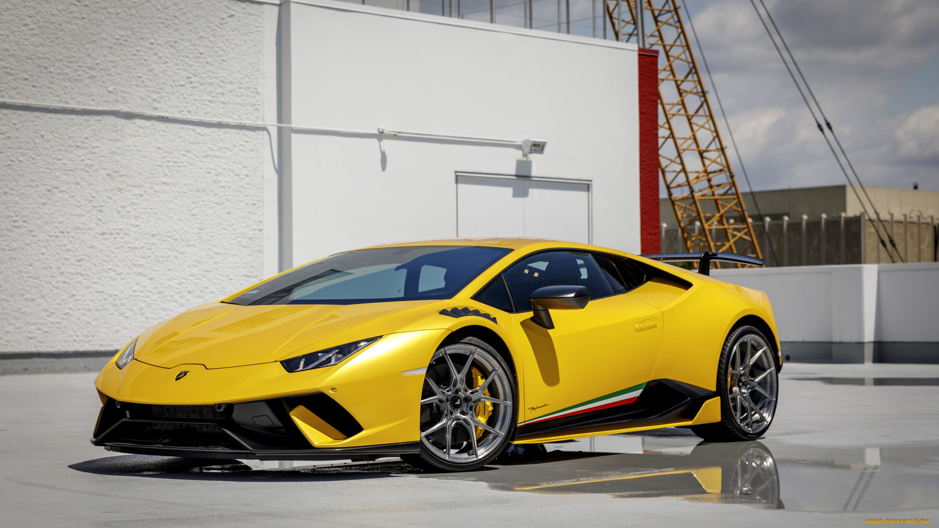 2018, lamborghini, huracan, perfomante, автомобили, lamborghini, huracan, ламборджини, тюнинг, суперкар, performante, vag, yellow, 2018, спортивный, автомобиль, желтый