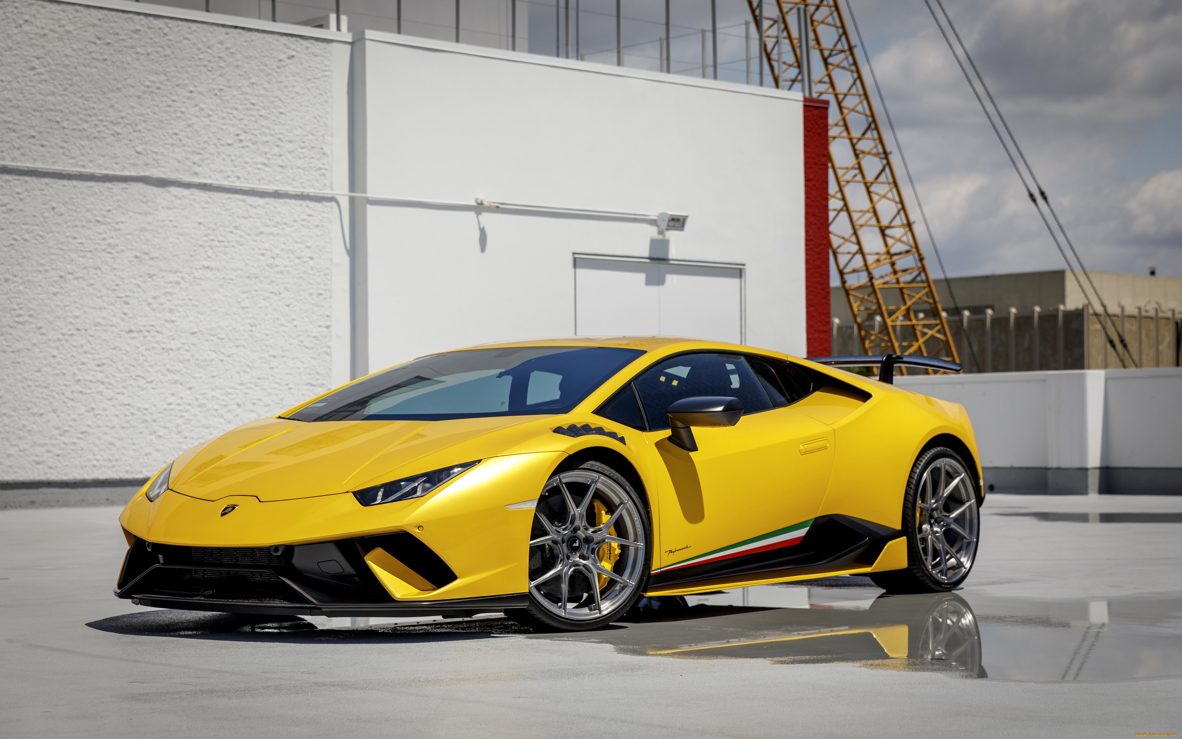 2018, lamborghini, huracan, perfomante, автомобили, lamborghini, huracan, ламборджини, тюнинг, суперкар, performante, vag, yellow, 2018, спортивный, автомобиль, желтый