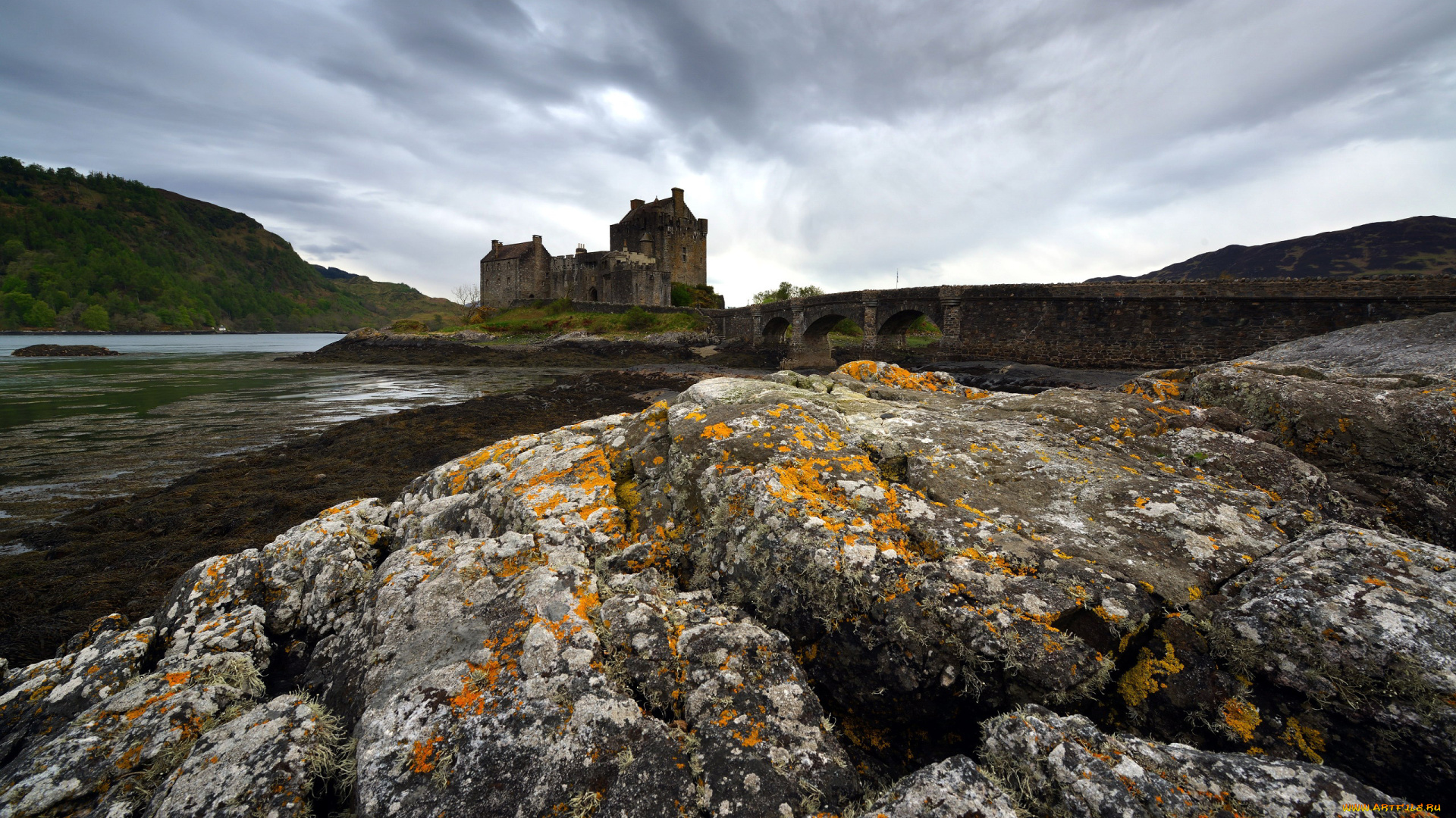 eilean, donan, castle, города, замок, эйлен-донан, , шотландия, eilean, donan, castle