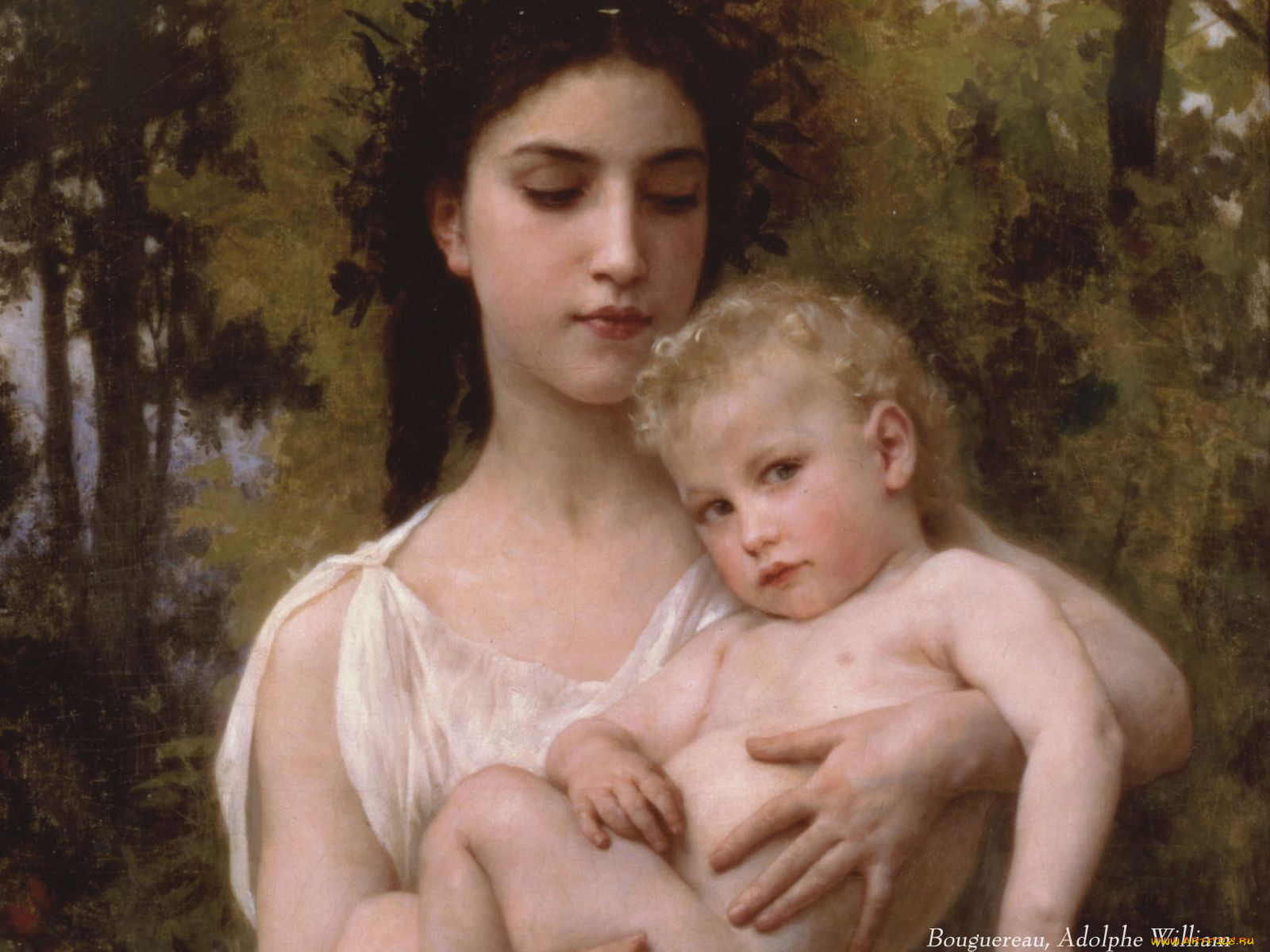 william, adolphe, bouguereau, рисованные